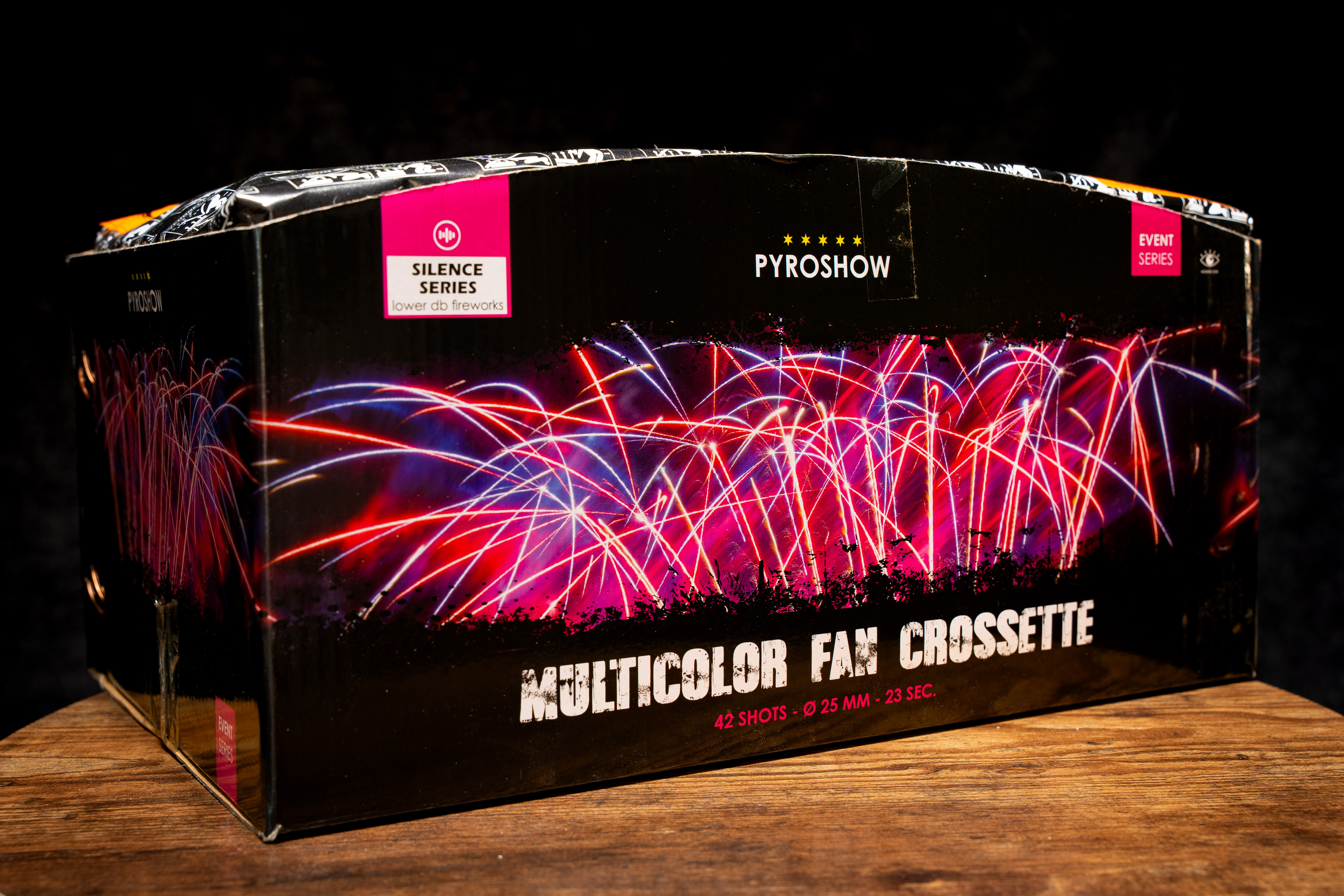 Multicolor Fan Crossette