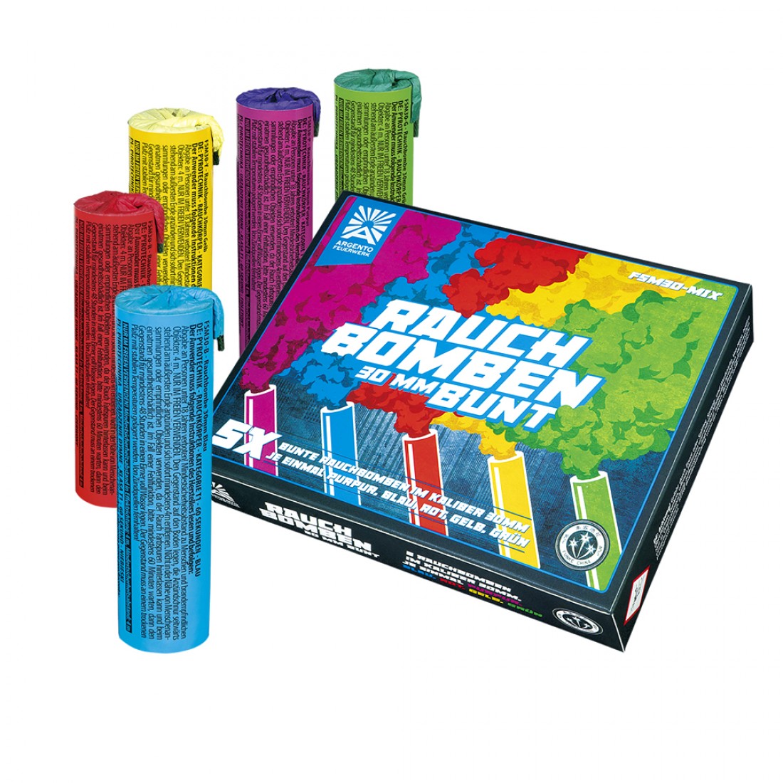 Rauchbomben Bunt 30mm 