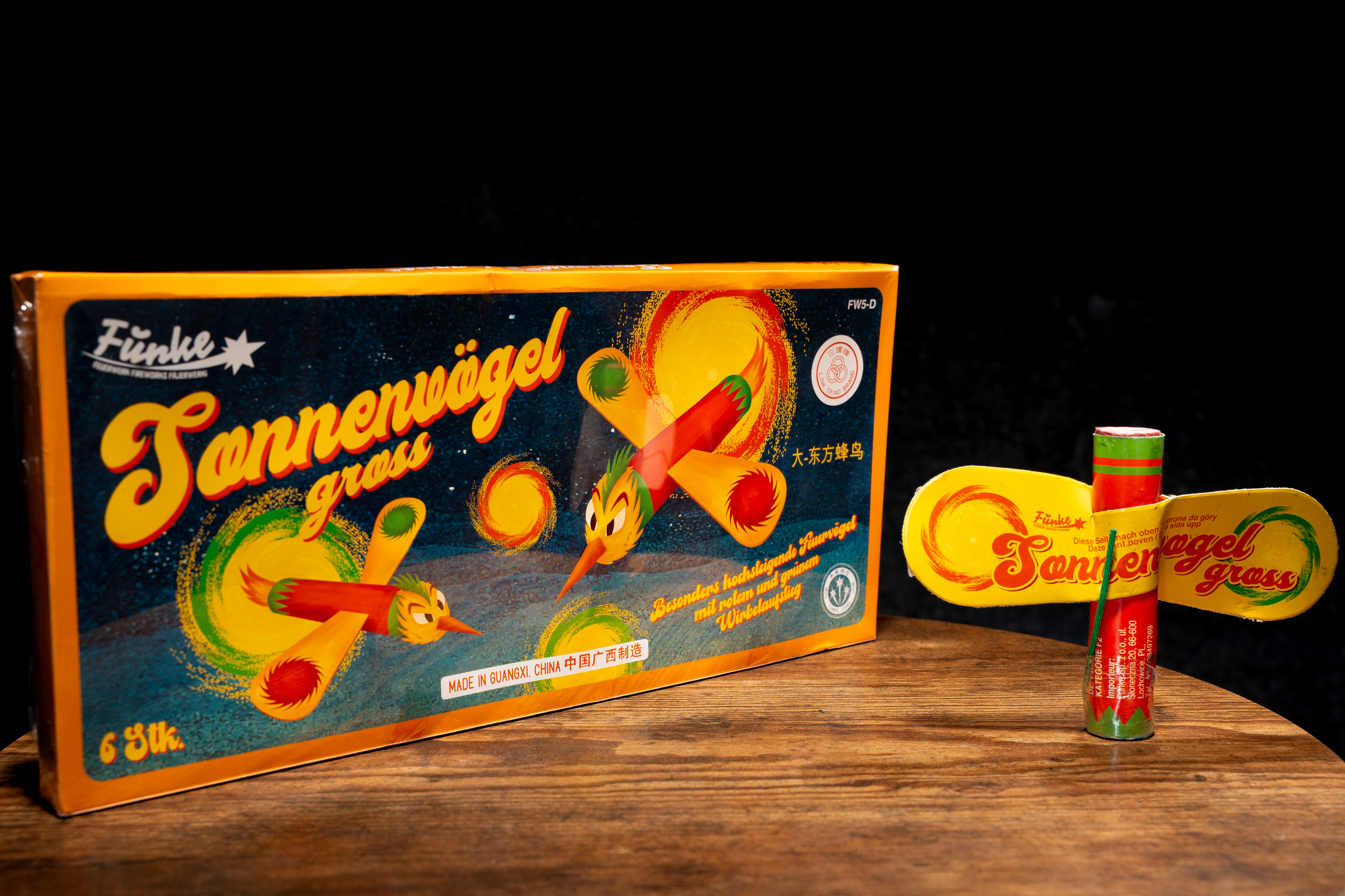 Sonnenvögel Groß